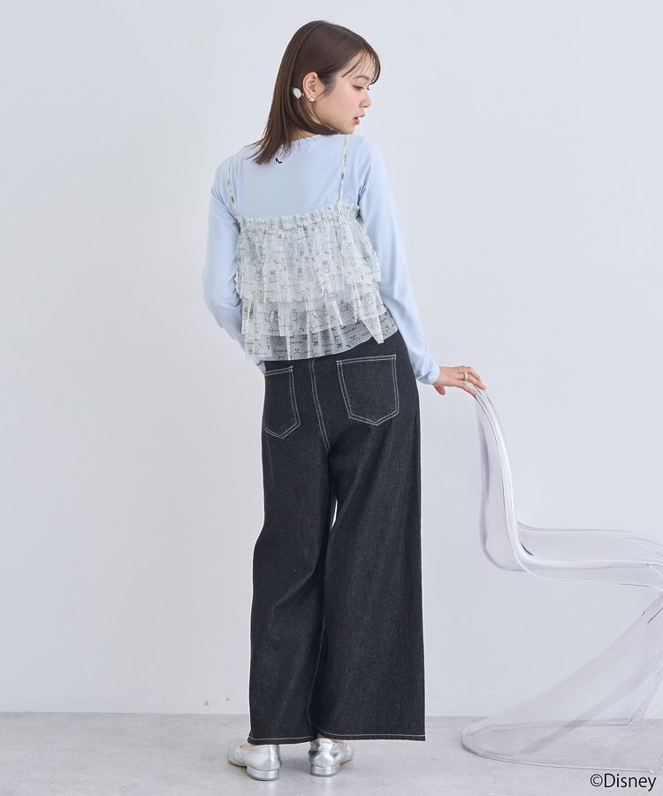 earth music&ecology「シンデレラ/総柄プリントマルチビスチェ」|ベスト・ジレ|