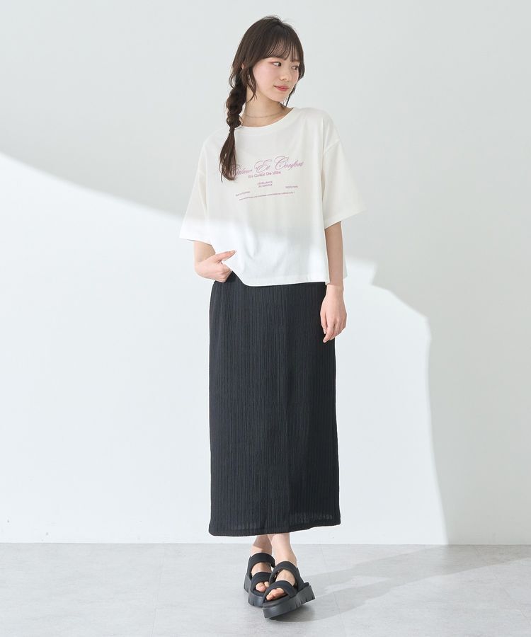 earth music&ecology「Calme Et Confort  ショートT」|Tシャツ・カットソー|