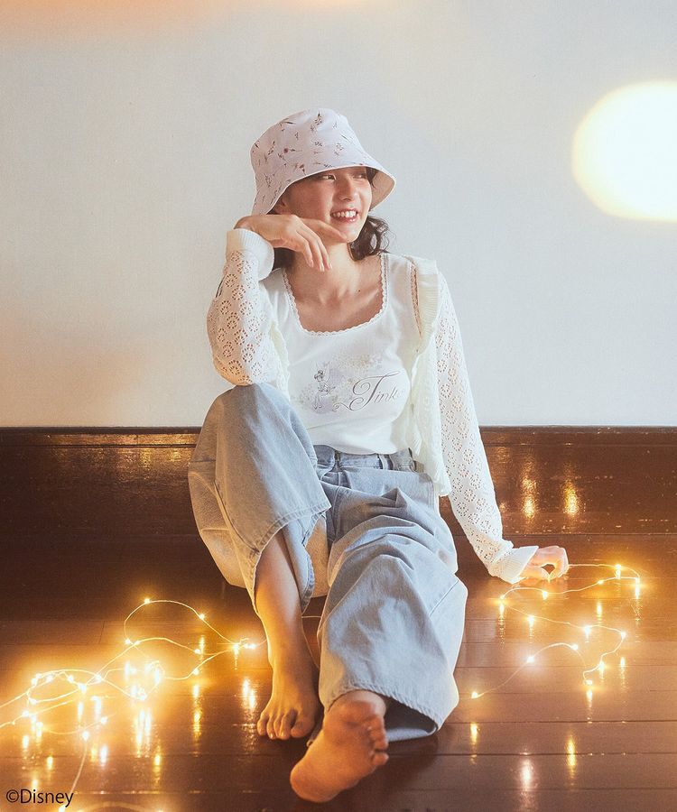 earth music&ecology「Tinker Bell/フラワーバケットハット」|その他|