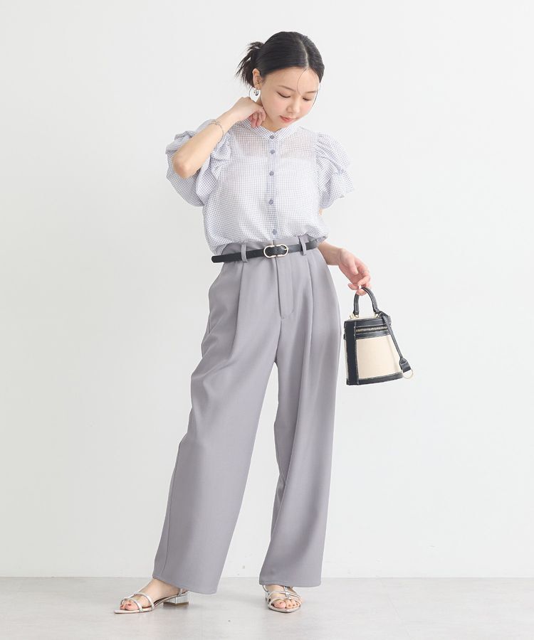 earth music&ecology「タックストレートパンツ」|その他|