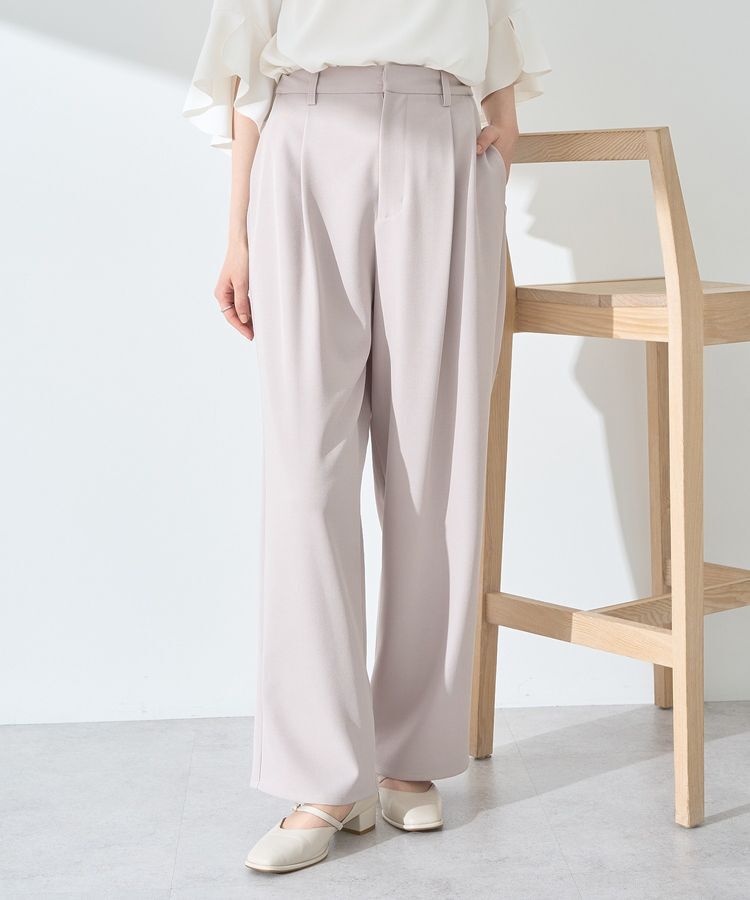 earth music&ecology「タックストレートパンツ」|その他|