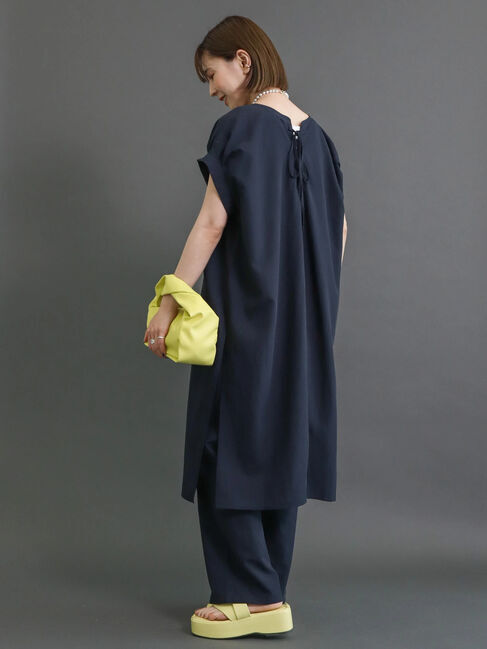  「SET リネンブレンドチュニック+パンツ」|チュニック|