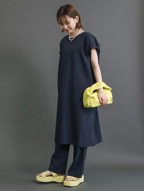  「SET リネンブレンドチュニック+パンツ」|チュニック|