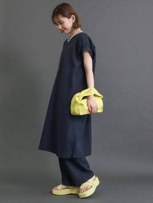  「SET リネンブレンドチュニック+パンツ」|チュニック|