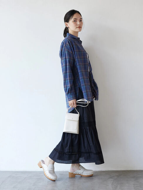  「綿ビエラチェックシャツ」|シャツ・ブラウス|