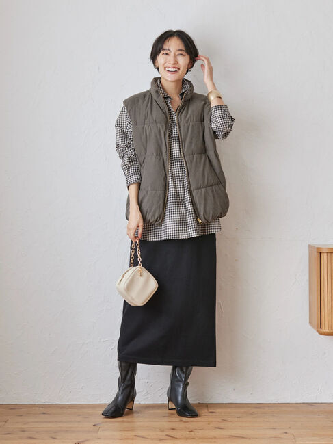  「綿ビエラチェックシャツ」|シャツ・ブラウス|