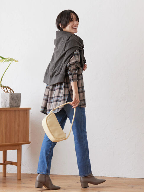 「綿ビエラチェックシャツ」|シャツ・ブラウス|
