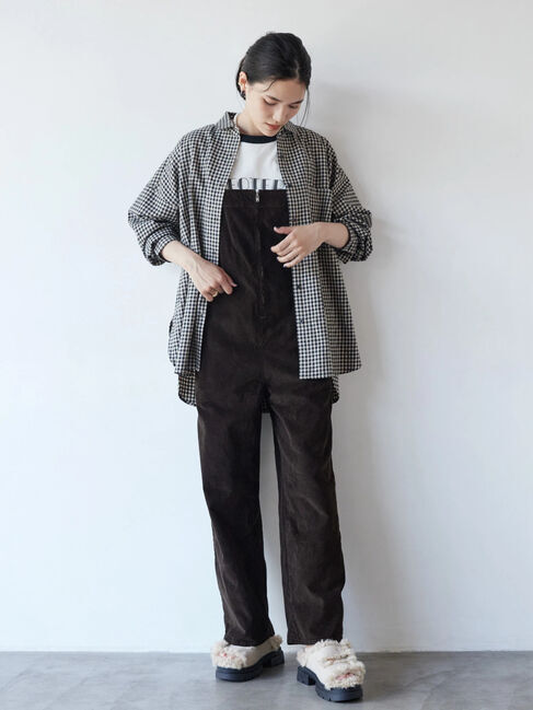 「綿ビエラチェックシャツ」|シャツ・ブラウス|