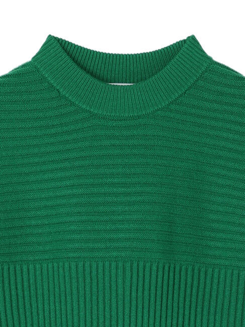  「パチパチしにくいリブ編み違いニットベスト」|ベスト・ジレ|