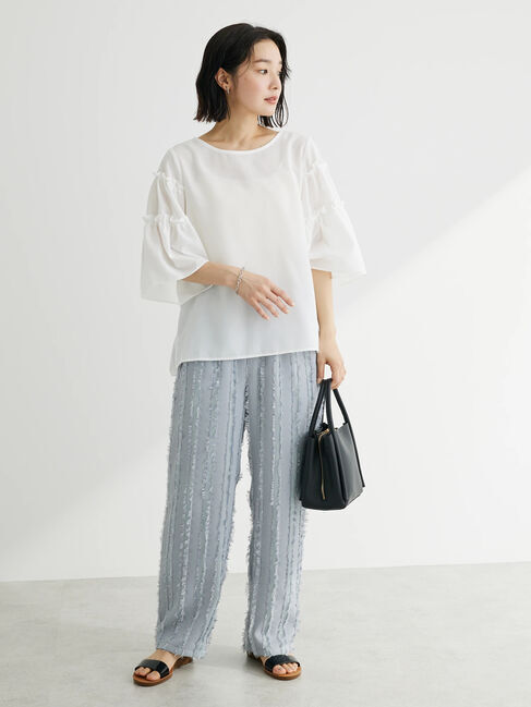  「ティアード袖ブラウス」|シャツ・ブラウス|