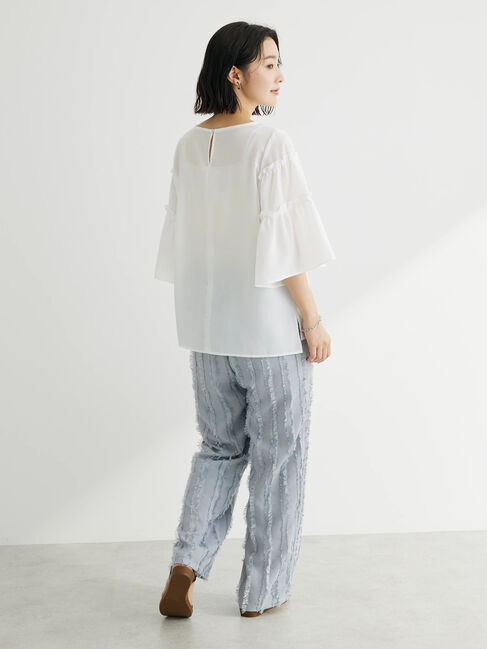  「ティアード袖ブラウス」|シャツ・ブラウス|