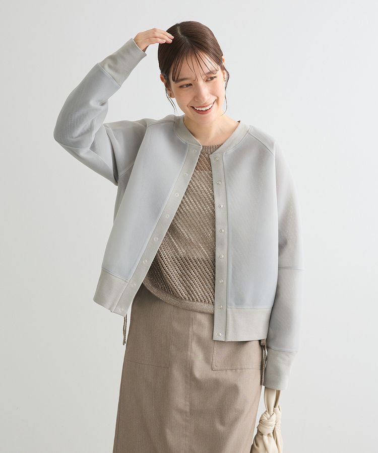 Green Parks「ラメメッシュニットプルオーバー」|ニット・セーター|