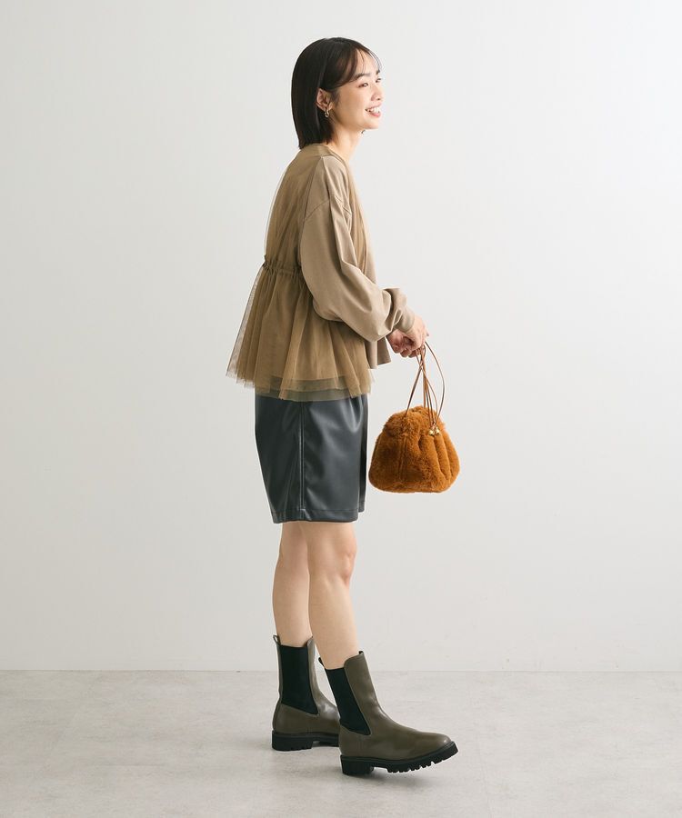 Green Parks「SET2点 チュールベスト+ロンTEE」|Tシャツ・カットソー|