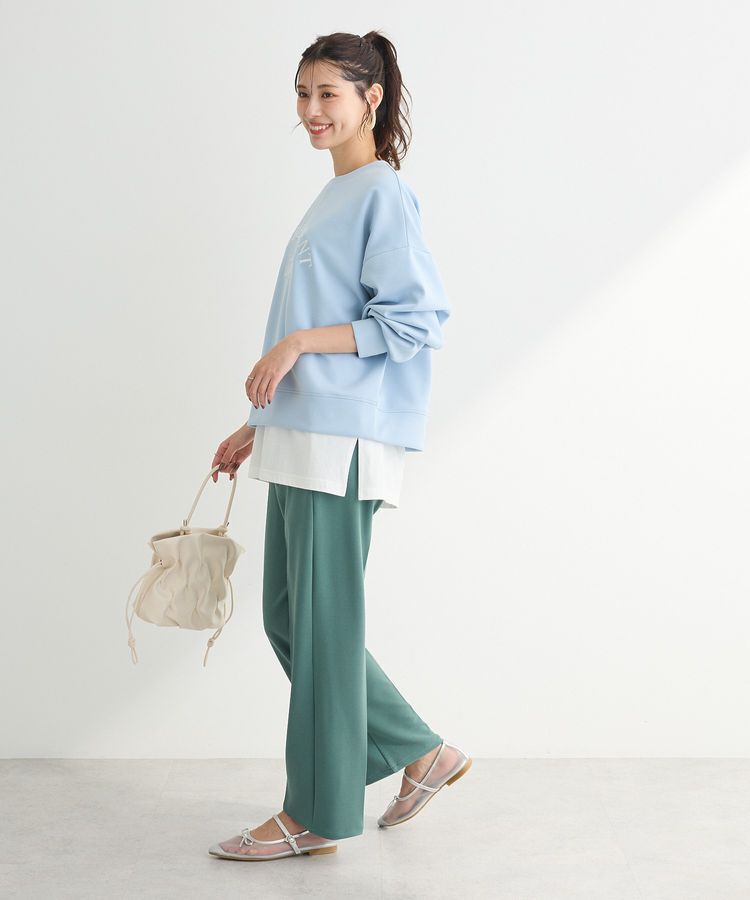 Green Parks「ロゴ刺繍ダンボールプルオーバー」|Tシャツ・カットソー|