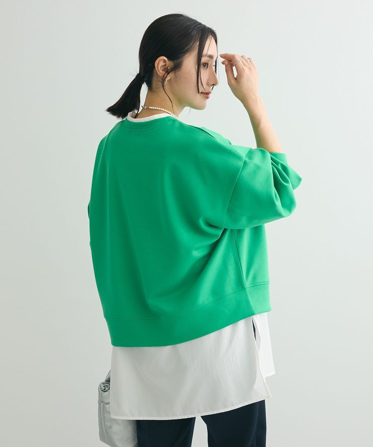 Green Parks「ロゴ刺繍ダンボールプルオーバー」|Tシャツ・カットソー|