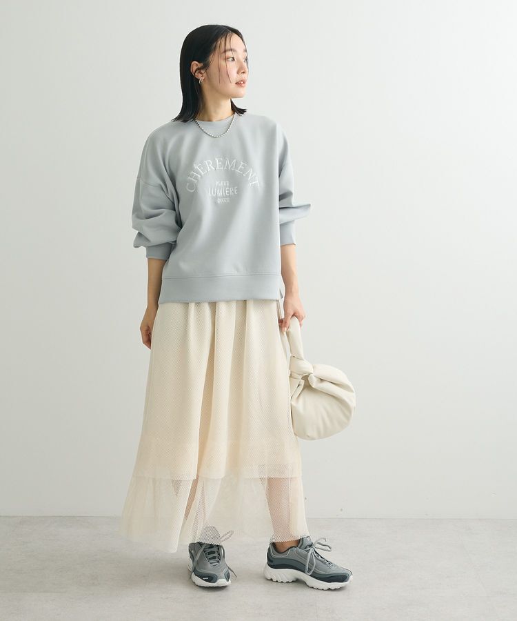 Green Parks「ロゴ刺繍ダンボールプルオーバー」|Tシャツ・カットソー|