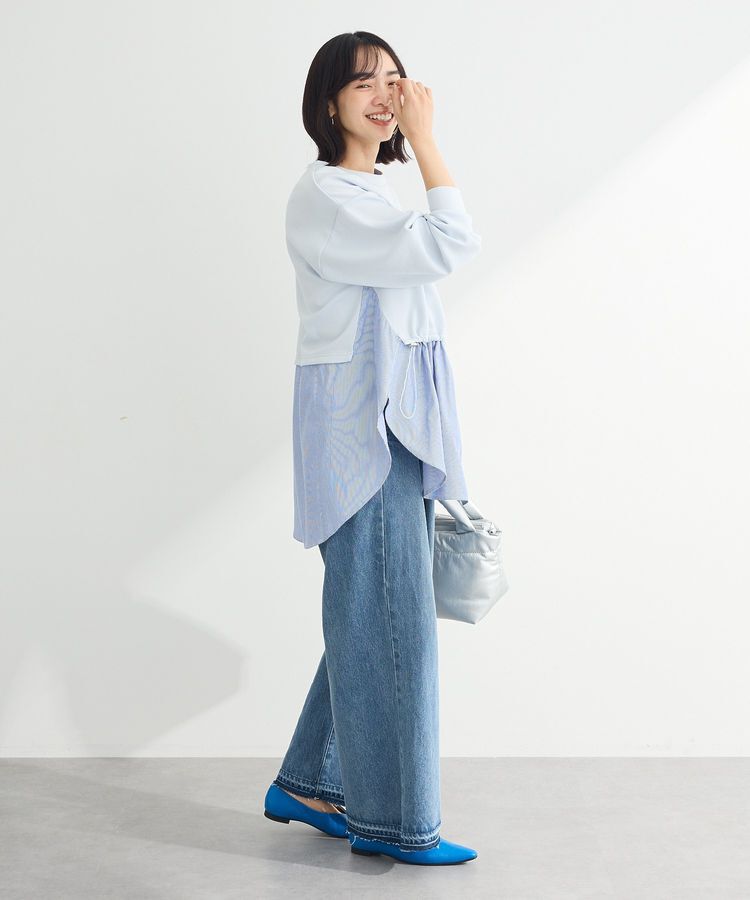 Green Parks「ダンボールドッキングチュニック」|Tシャツ・カットソー|