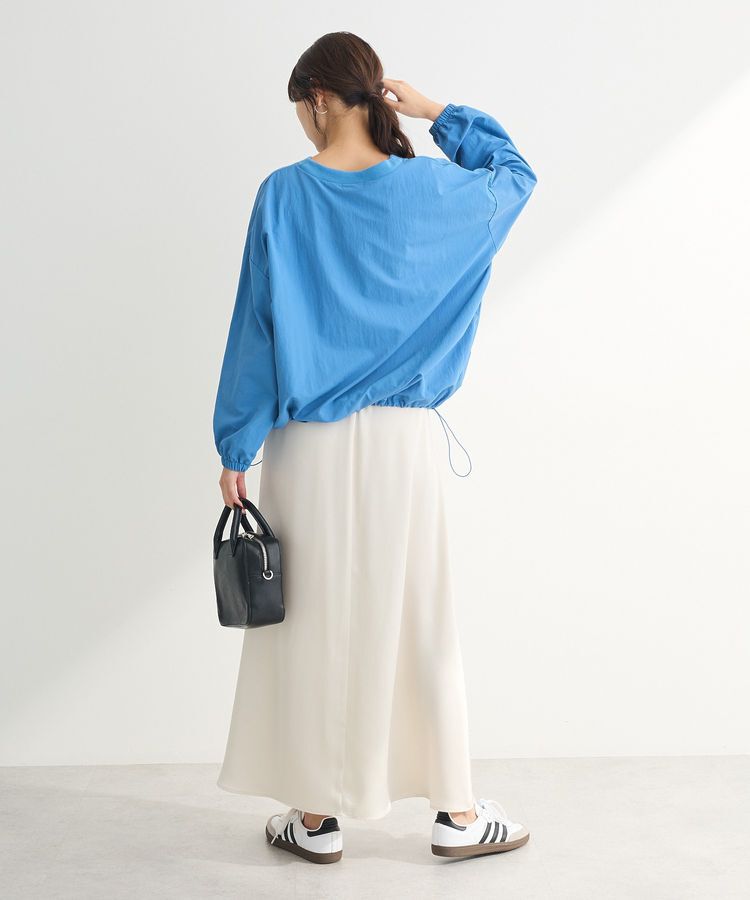 Green Parks「ナイロンロゴVネックプルオーバー」|スウェット・ジャージ|