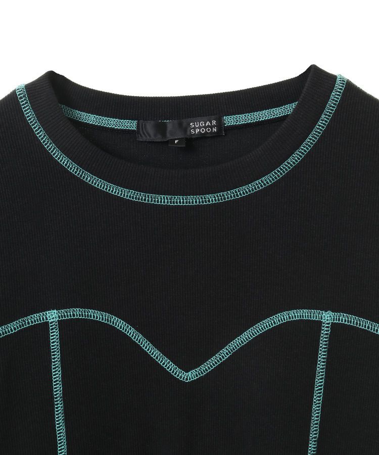 Green Parks「・SUGAR SPOON カラーstリブロンTEE」|Tシャツ・カットソー|