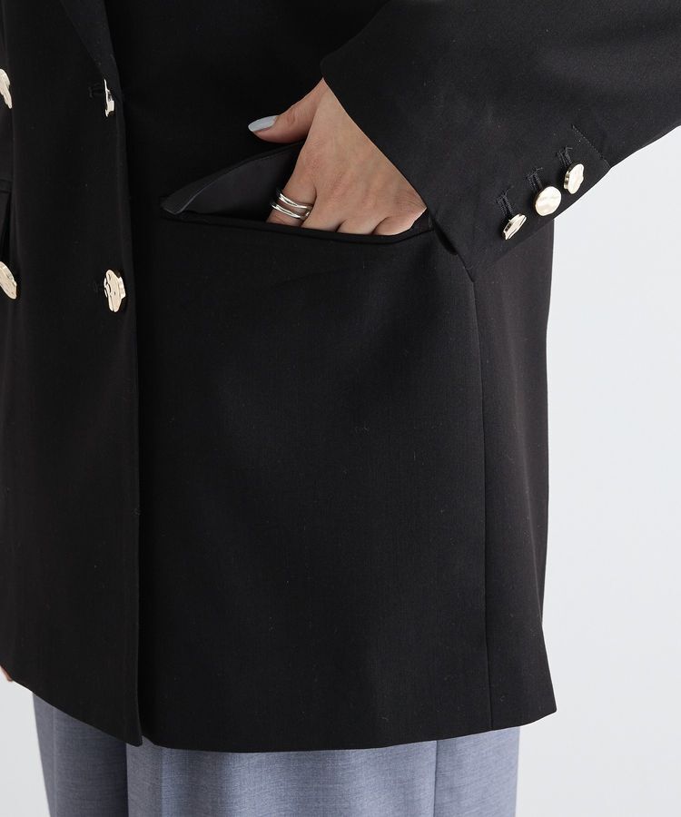 AnriettMusee「ダブルテーラードジャケット」|テーラードジャケット|