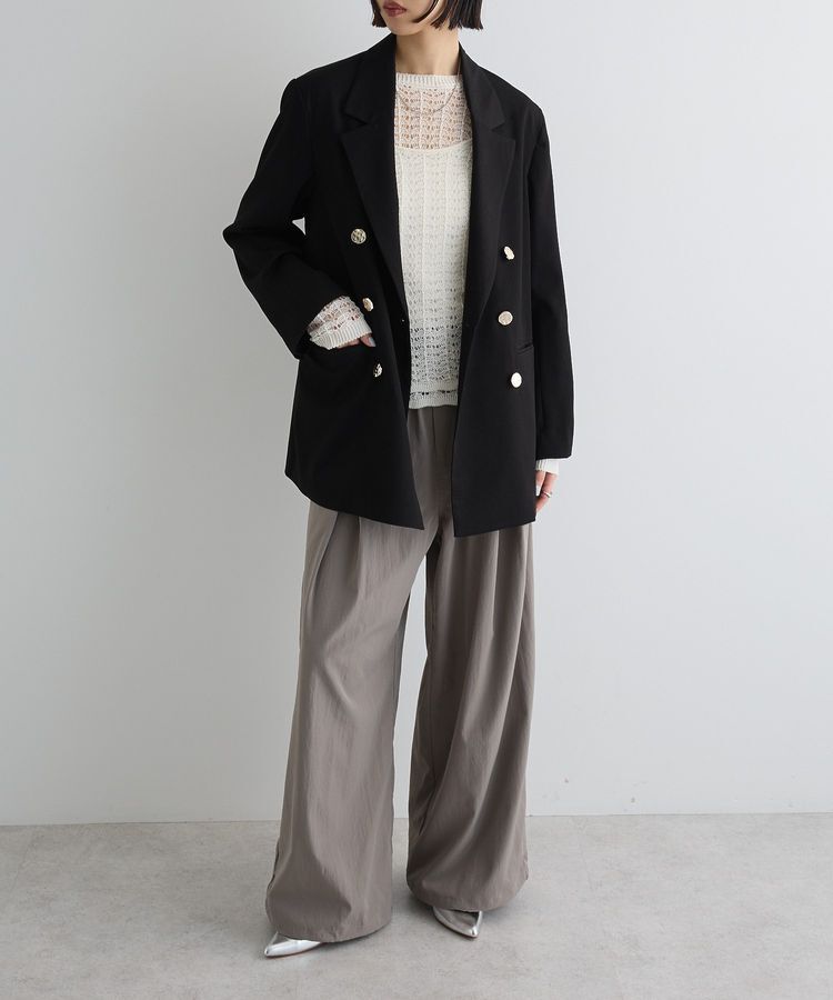 AnriettMusee「ダブルテーラードジャケット」|テーラードジャケット|