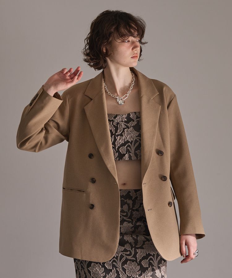 GARAGE OF GOOD CLOTHING「【日本製】ダブルブレストジャケット」|テーラードジャケット|