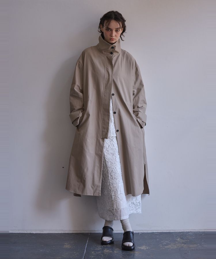 GARAGE OF GOOD CLOTHING「レースMIXトラペーズスカート」|スカート|