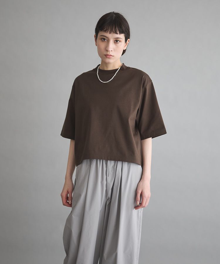 GARAGE OF GOOD CLOTHING「モックネック6分袖プルオーバー」|Tシャツ・カットソー|