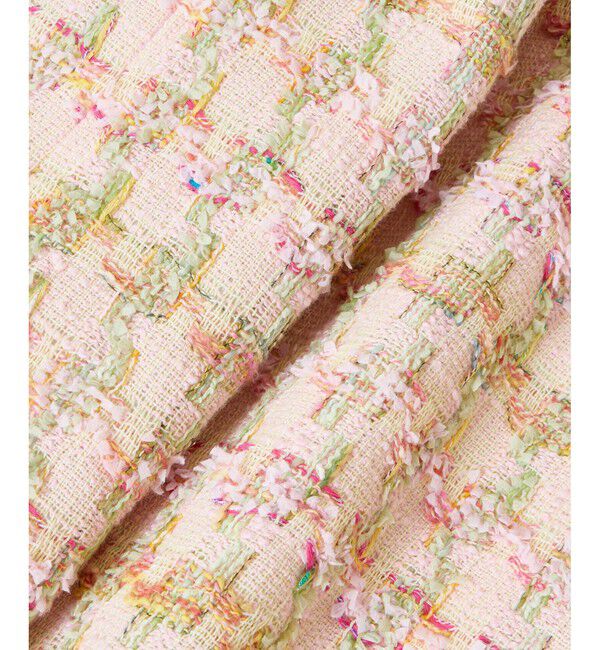 LOULOU WILLOUGHBY「【LOULOU WILLOUGHBY】LINTONツイードジャンパーワンピース」|ワンピース|