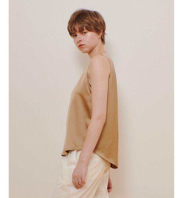 allureville「サテンタンクブラウス」|シャツ・ブラウス|