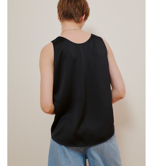 allureville「サテンタンクブラウス」|シャツ・ブラウス|