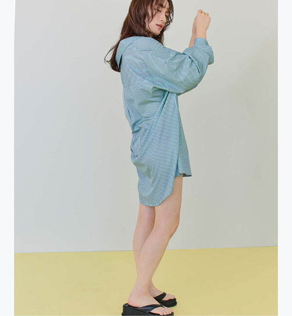 SEA DRESS「ビッグシルエットシャツ/ラッシュガード」|ビキニトップス|