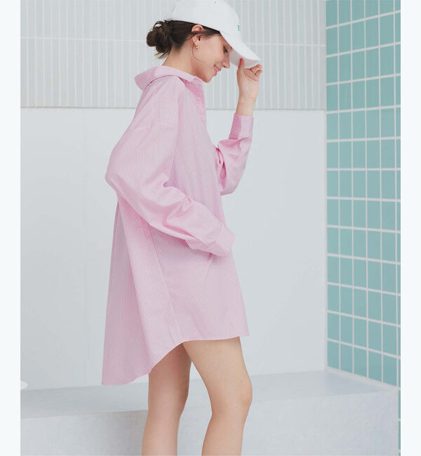 SEA DRESS「ビッグシルエットシャツ/ラッシュガード」|ビキニトップス|