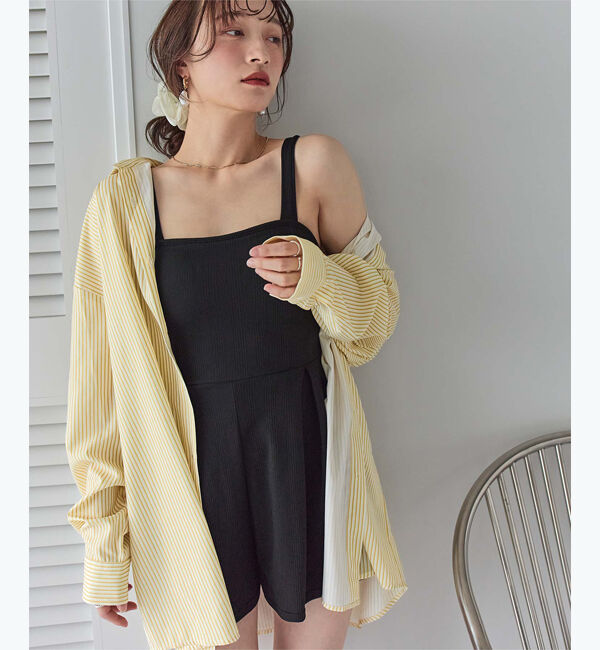 SEA DRESS「ビッグシルエットシャツ/ラッシュガード」|ビキニトップス|