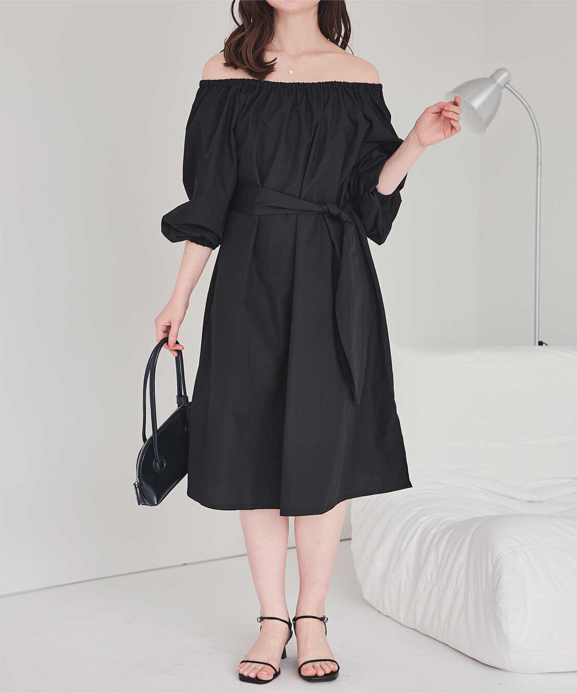 titivate「マルチwayチュニックブラウス」|シャツ・ブラウス|ブラック