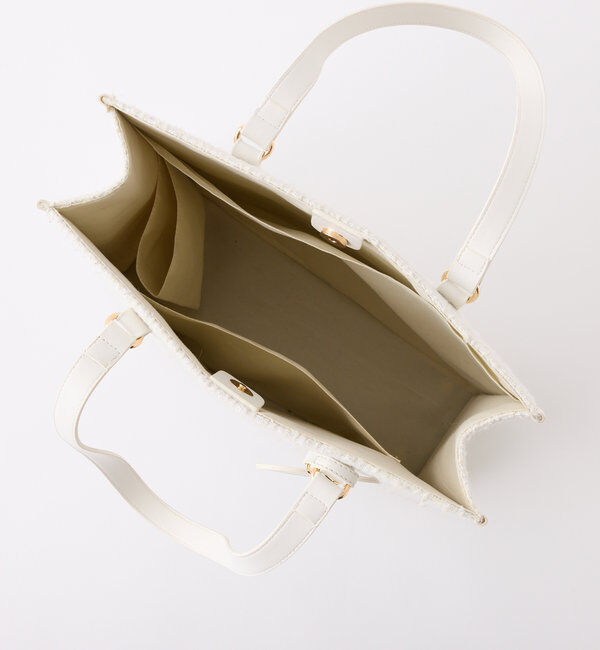  「【LouLoumei】8色展開／ハートチャーム付きトートバッグ／自立可能」|トートバッグ|