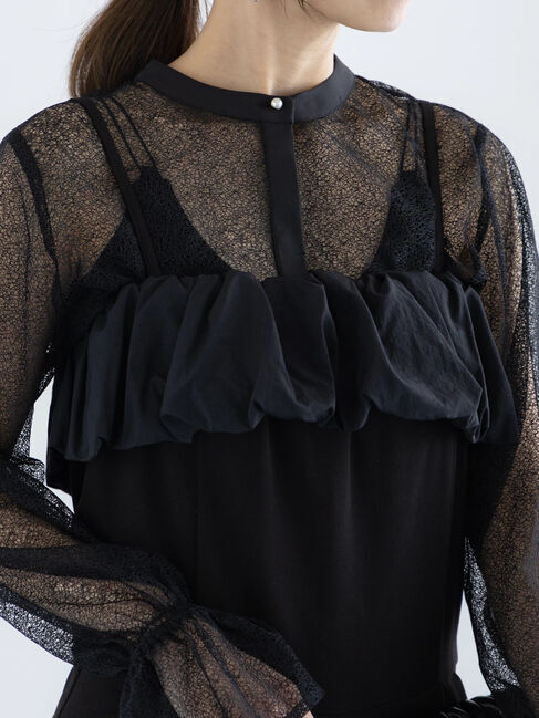 Te chichi「【セレモニーアイテム】バルーンフリルオールインワン（セットアップ可）」|オールインワン|