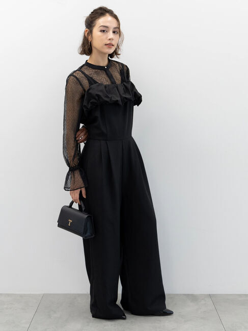 Te chichi「【セレモニーアイテム】バルーンフリルオールインワン（セットアップ可）」|オールインワン|