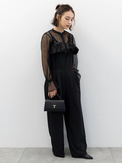 Te chichi「【セレモニーアイテム】バルーンフリルオールインワン（セットアップ可）」|オールインワン|