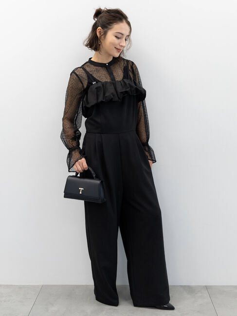 Te chichi「【セレモニーアイテム】バルーンフリルオールインワン（セットアップ可）」|オールインワン|