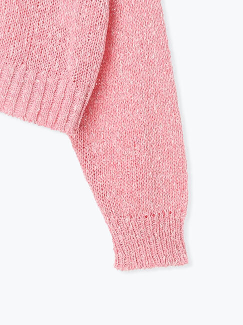 Te chichi TERRASSE「スラブクロップドVネックカーディガン《2025spring catalog item》」|カーディガン|