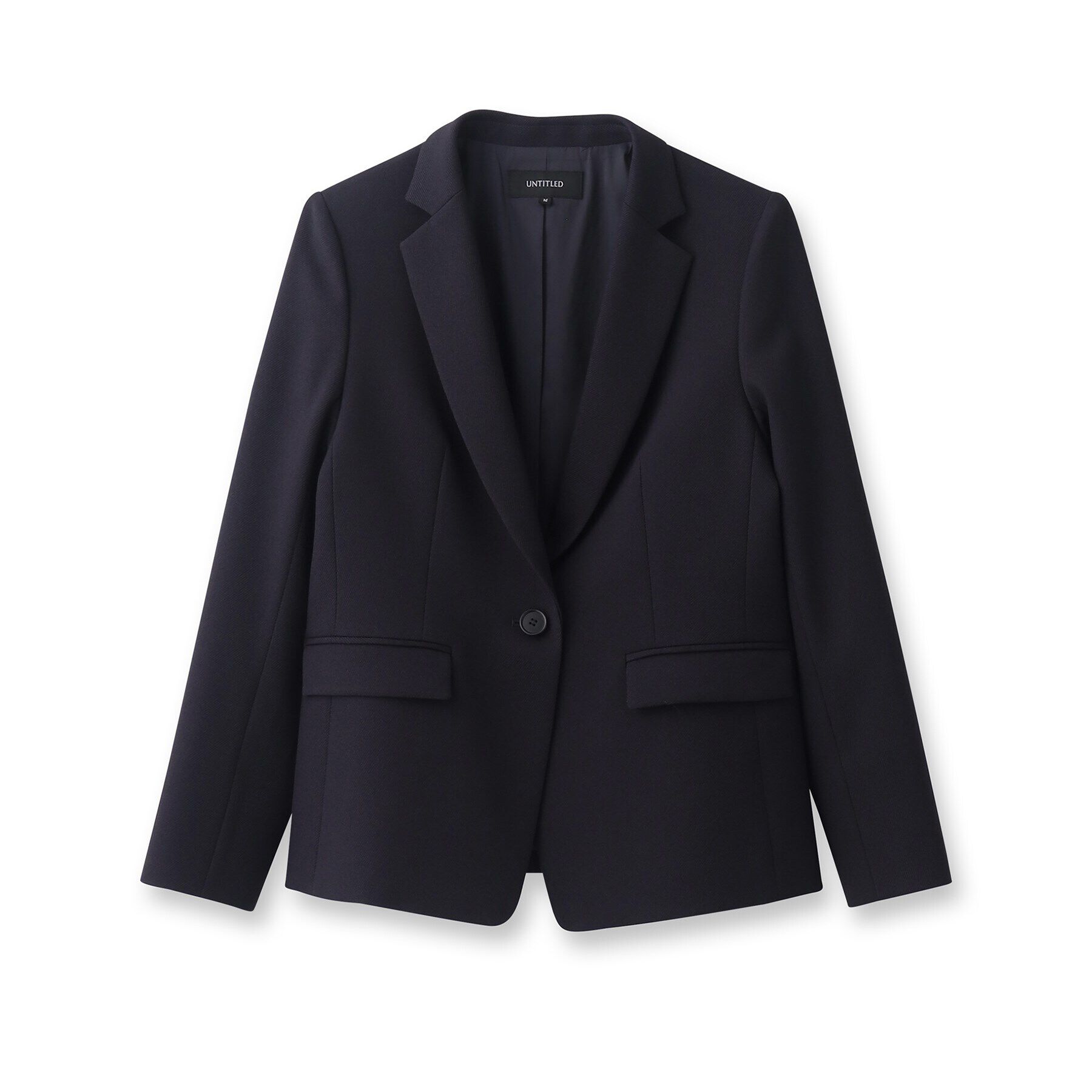 UNTITLED「【通勤スーツ／入卒/セレモニー】ウーステッドカルゼ テーラードジャケット」|テーラードジャケット|
