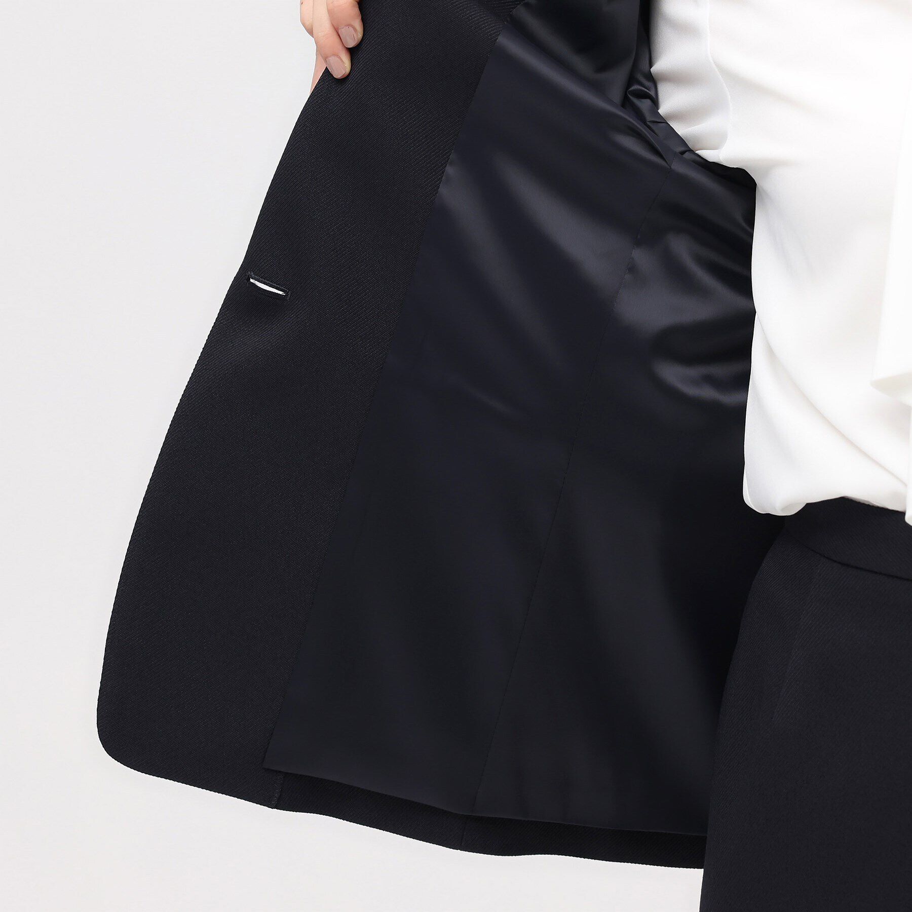 UNTITLED「【通勤スーツ／入卒/セレモニー】ウーステッドカルゼ テーラードジャケット」|テーラードジャケット|