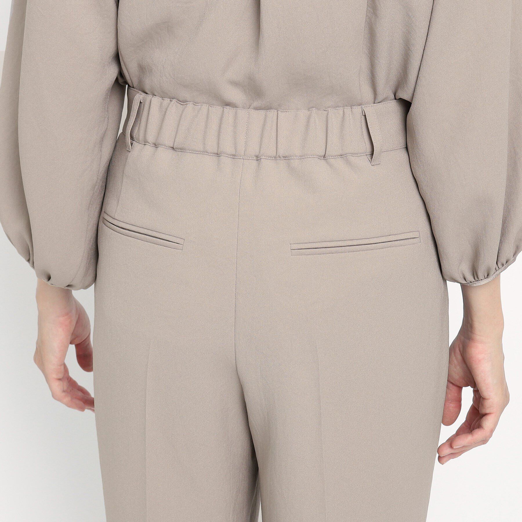 COUP DE CHANCE「【洗える／裏地無し】タック入りテーパードパンツ」|その他|