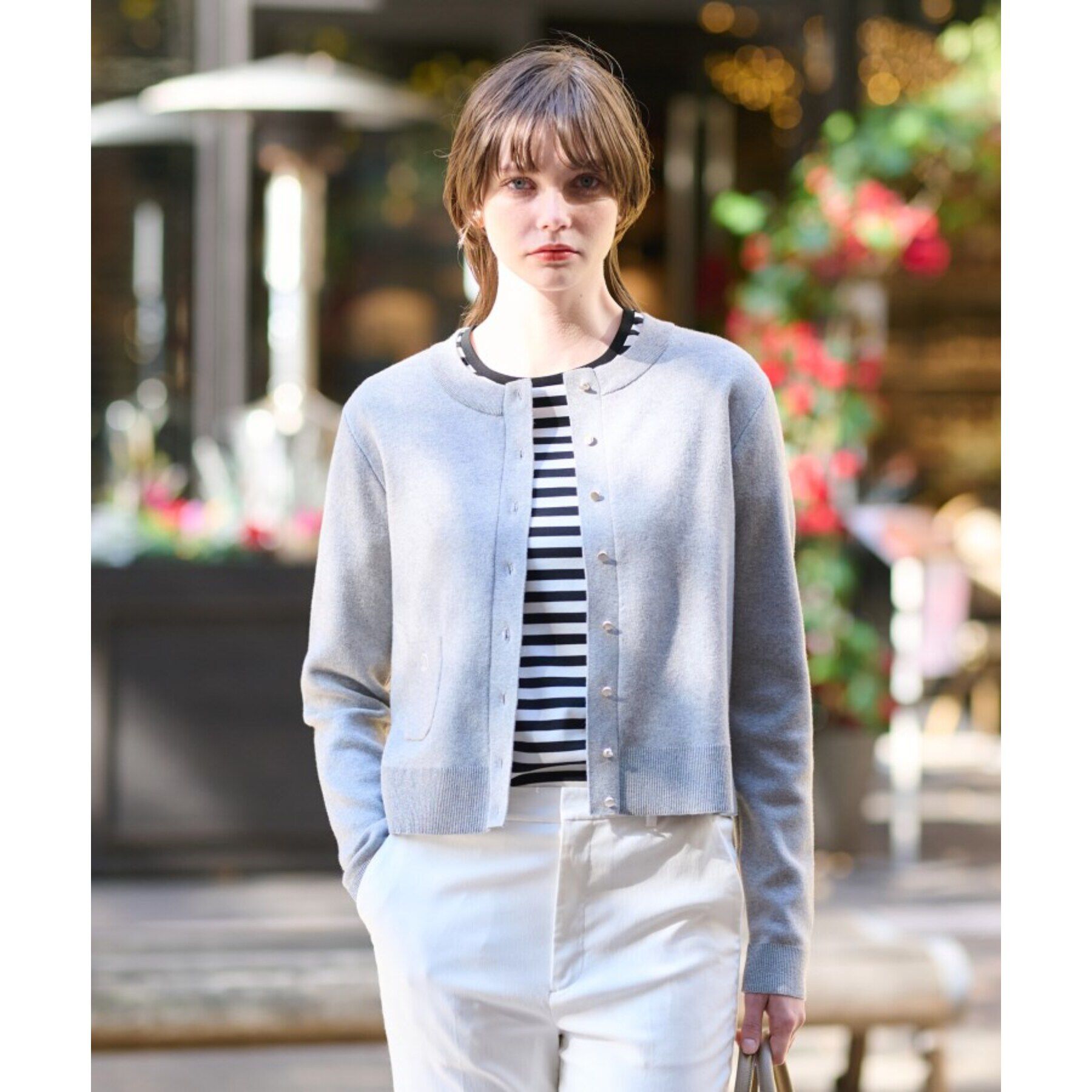 DRESSTERIOR「【洗える】ウォッシャブルコットンカシミヤ混カーディガン」|カーディガン|