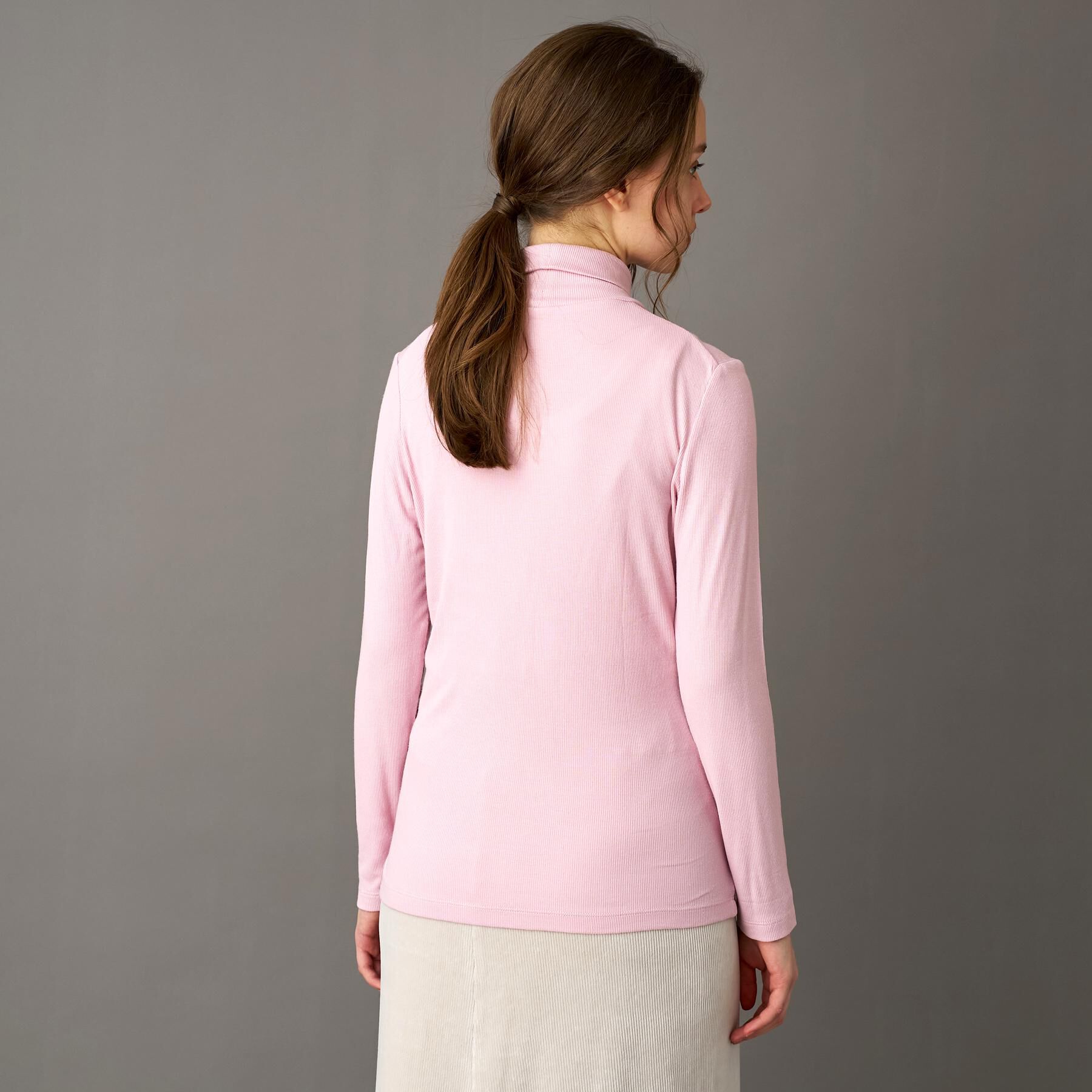 DRESSTERIOR「【インナー使いに最適/しっとり暖かな保湿素材】タートルネックプルオーバー」|Tシャツ・カットソー|