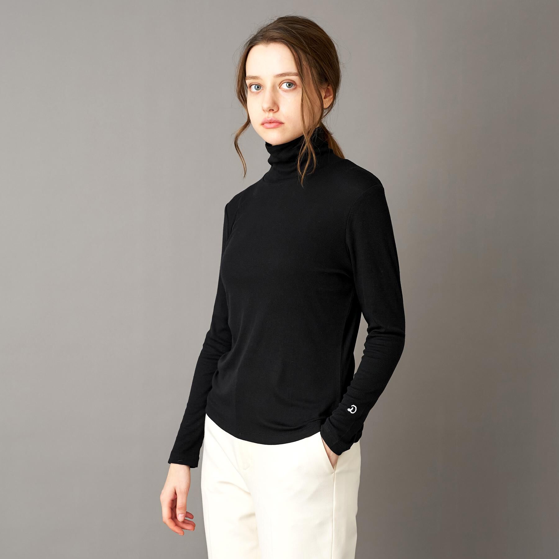 DRESSTERIOR「【インナー使いに最適/しっとり暖かな保湿素材】タートルネックプルオーバー」|Tシャツ・カットソー|