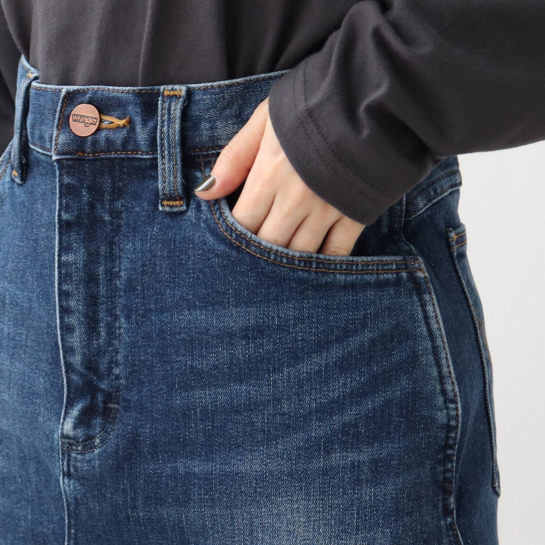 grove「別注リメイク風デニムスカート【Wrangler（ラングラー）】」|スカート|