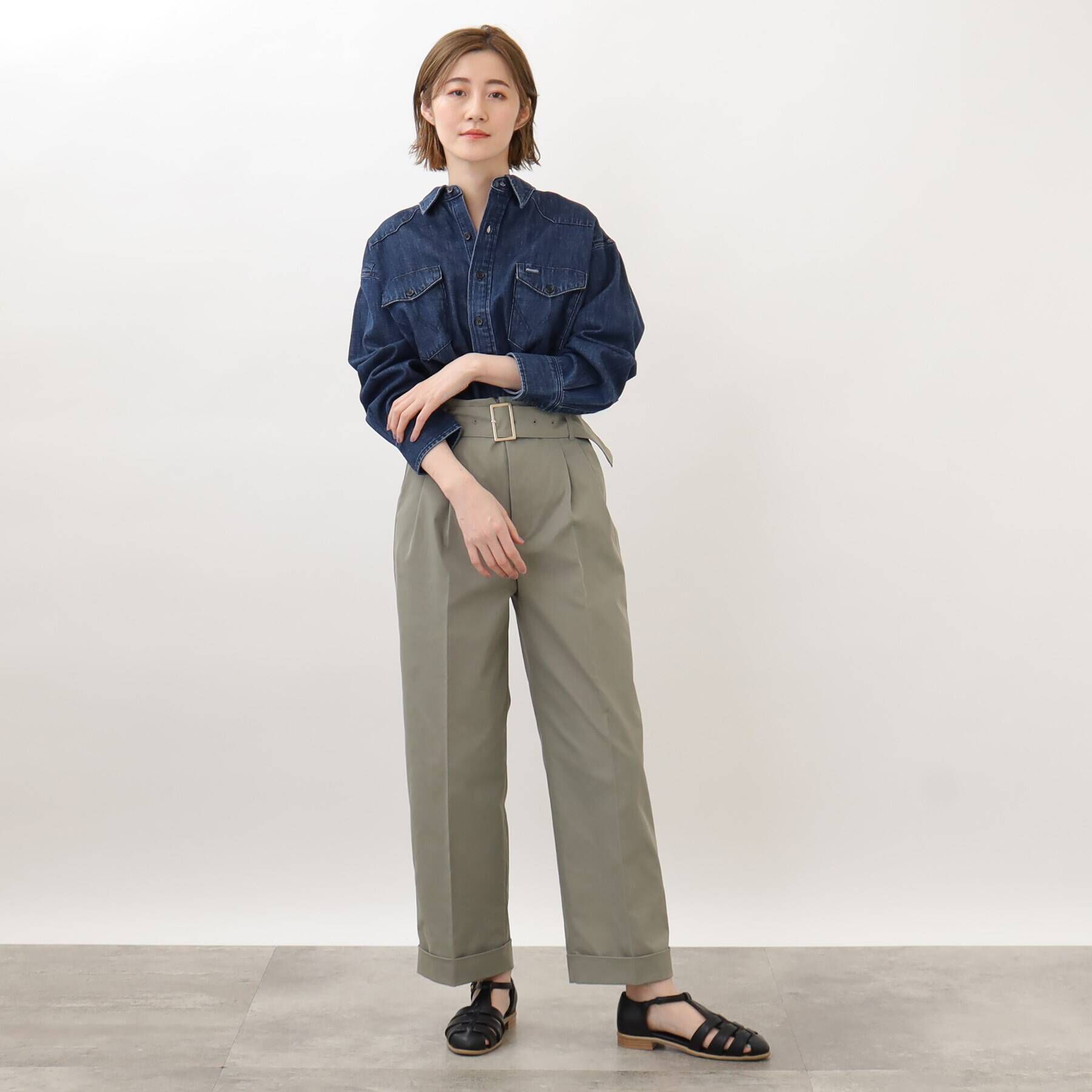 grove「【別注】Wrangler デニムシャツ」|シャツ・ブラウス|