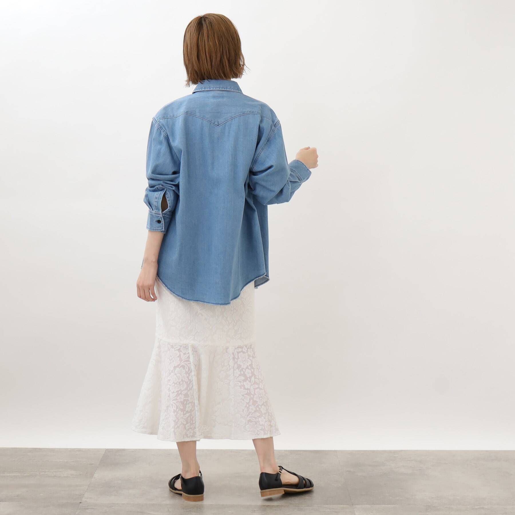 grove「【別注】Wrangler デニムシャツ」|シャツ・ブラウス|